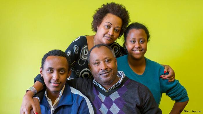 Bitsihat Seyoum and family