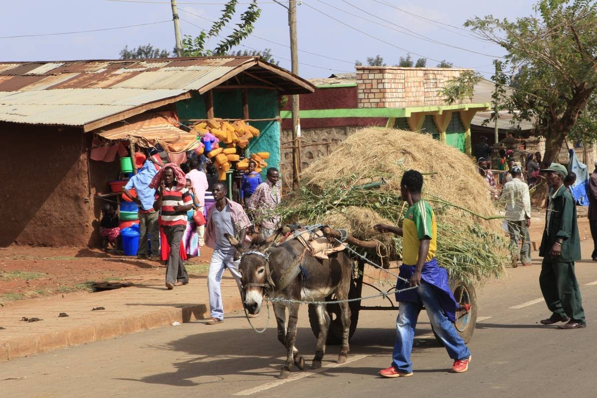 The town of Sodo, Ethiopia